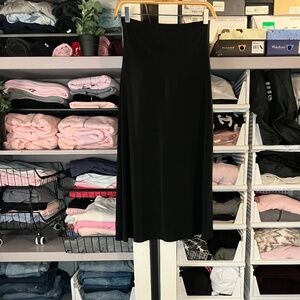 Thyme Maternity Black Tube Top Dress/Skirt